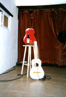 La guitare sommaire, au Poisson-Fa, chez Ticha Lapointe et Ray
